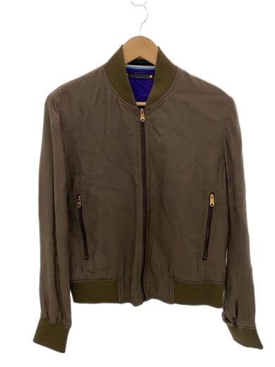 商品画像：ジャケット/--/ナイロン/GRN/無地 1