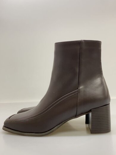 商品画像：ブーツ/LL/BRW/フェイクレザー 1