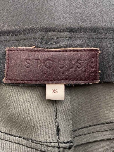 商品画像：stouls/ボトム/XS/レザー/GRY/無地 4