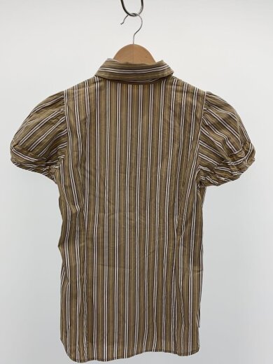 商品画像：半袖ブラウス/38/--/BRW/ストライプ 2