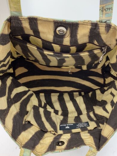 商品画像：トートバッグ/エナメル/GRN/総柄 6