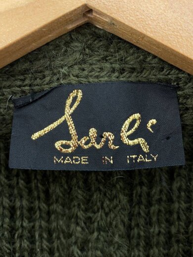 商品画像：カーディガン(厚手)/--/ウール/GRN/無地 3