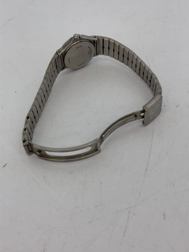 商品画像：クォーツ腕時計/アナログ/ステンレス/WHT/SLV 4