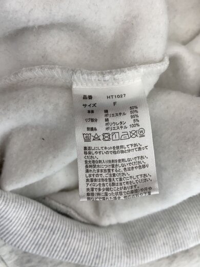 商品画像：パーカー/FREE/コットン/WHT/HT1027 4