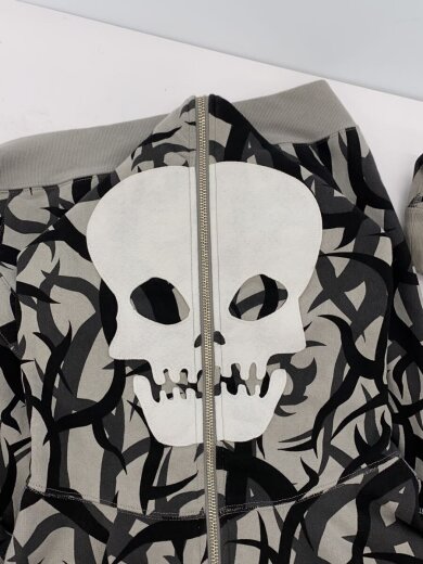 商品画像：パーカー/--/--/GRY/総柄 6