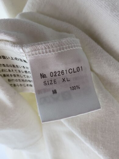商品画像：長袖Tシャツ/XL/コットン/WHT/プリント/02261CL01// 4