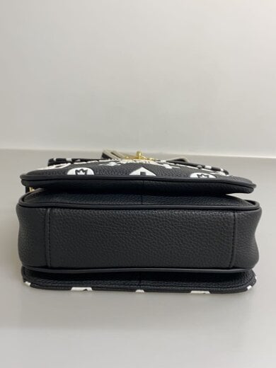 商品画像：ショルダーバッグ/フェイクレザー/BLK/総柄// 4