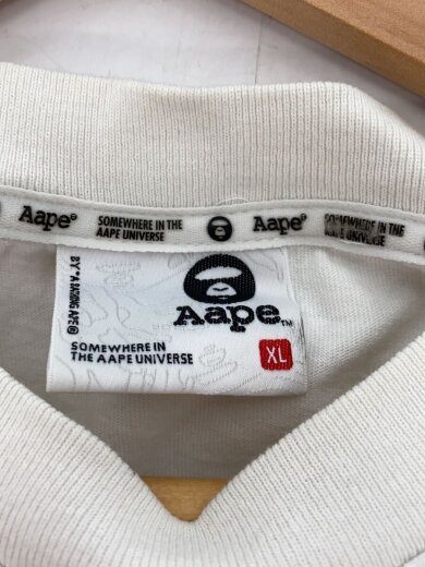 商品画像：Tシャツ/XL/コットン/WHT/プリント/AAPTEM9613XXK// 3