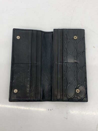 商品画像：長財布/レザー/BLK/総柄/レディース 7