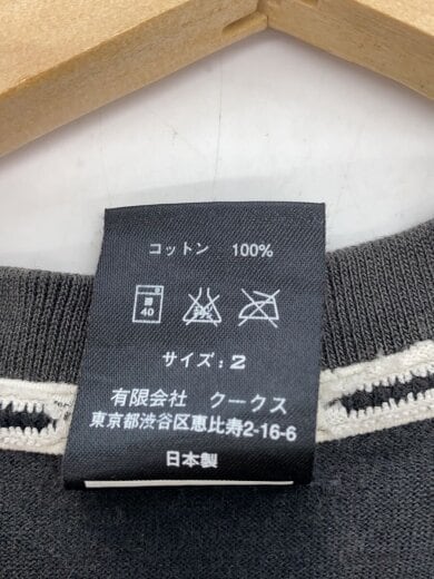 商品画像：Tシャツ/2/コットン/BLK/ペーズリー 4