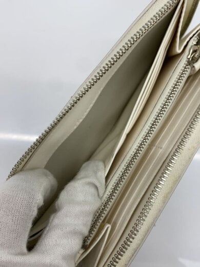 商品画像：長財布/--/WHT/花柄/レディース 7