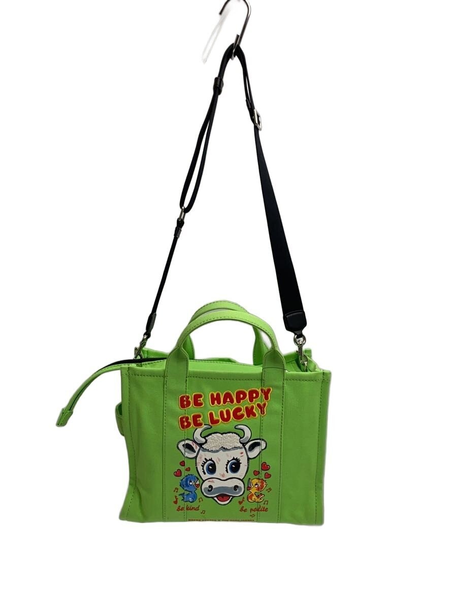 THE MARC JACOBS / トートバッグ/キャンバス/GRN/M0016820