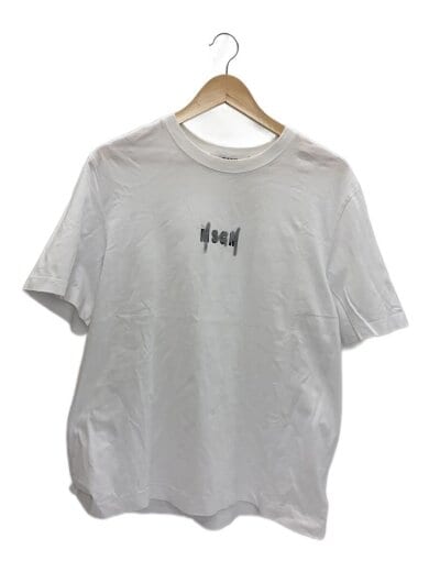 商品画像：Tシャツ/M/コットン/WHT/3440MM208 1