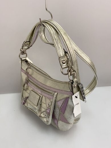 商品画像：ショルダーバッグ_コンビレザー/--/SLV 2