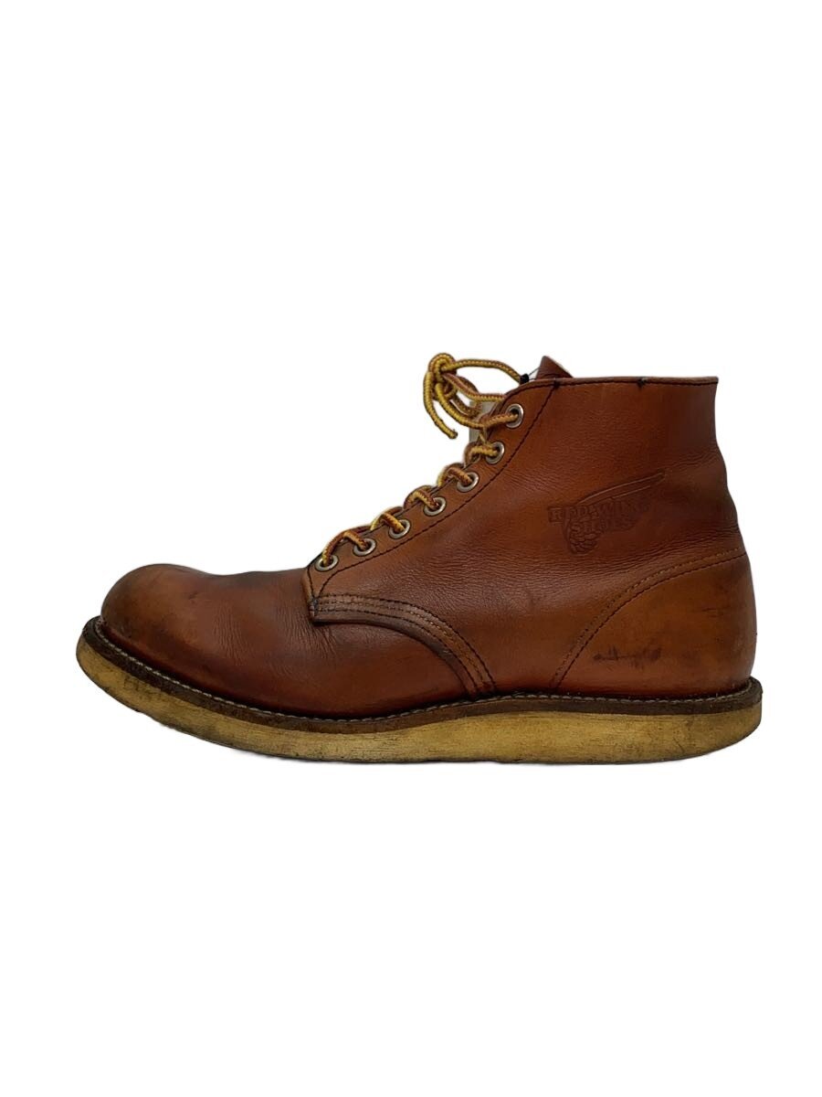 RED WING / レースアップブーツ・6インチクラシックプレーントゥ/US7.5/BRW