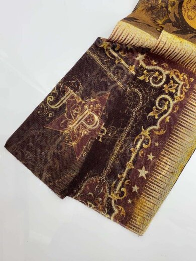 商品画像：長袖Tシャツ/40/ナイロン/YLW/総柄 6