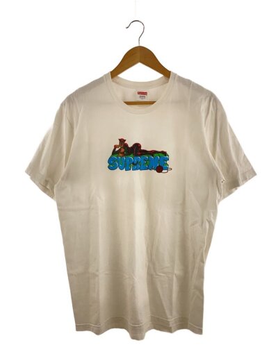 商品画像：Tシャツ/L/コットン/WHT 1