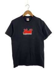 Tシャツ/S/コットン/BLK