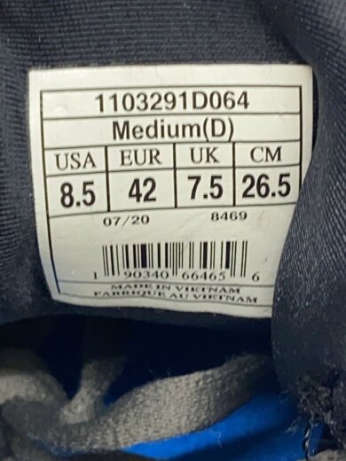 商品画像：ローカットスニーカー/26.5cm/BLK/1103291d064 5