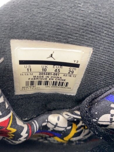 商品画像：AIR JORDAN 8 RETRO/エアジョーダンレトロ/ブラック/305381-061/29cm/BLK 5