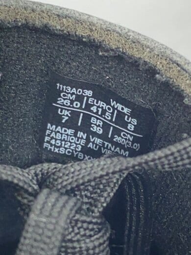 商品画像：ローカットスニーカー/26cm/BLK/1113A038 5