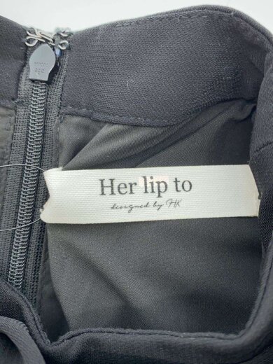 商品画像：ノースリーブブラウス/M/ポリエステル/BLK/無地/1233300010 3