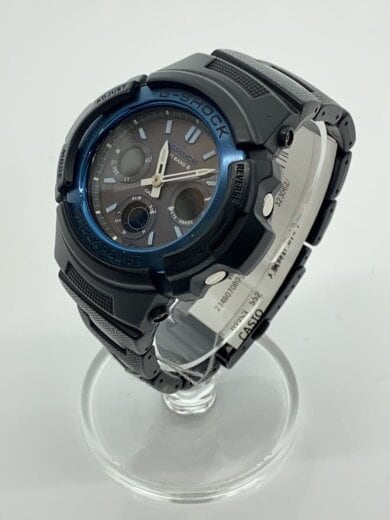 商品画像：ソーラー腕時計・G-SHOCK/デジアナ/ステンレス/BLK/BLK/SS 2