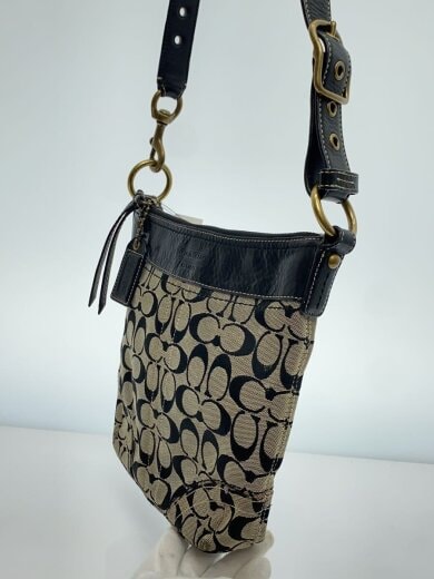 商品画像：ダッフル_シグネチャー_ブラック/キャンバス/BEG 2