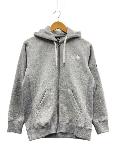 商品画像：SQUARE LOGO FULL ZIP_スクエアロゴフルジップ/XS/ポリエステル/GRY// 1