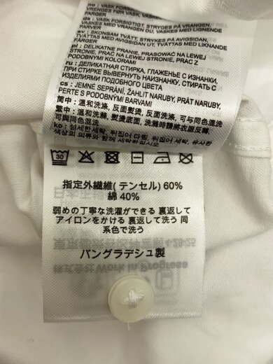 商品画像：半袖シャツ/M/コットン/WHT// 4