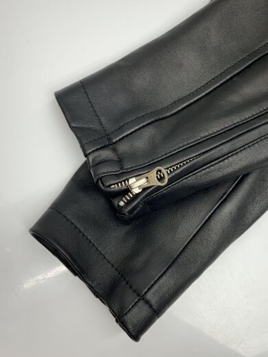 商品画像：GLV/galvanize<ガルバナイズ>/シングルライダースジャケット/46/山羊革/BLK 5