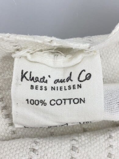 商品画像：khadi and Co /ストール/コットン/WHT/無地/レディース// 2