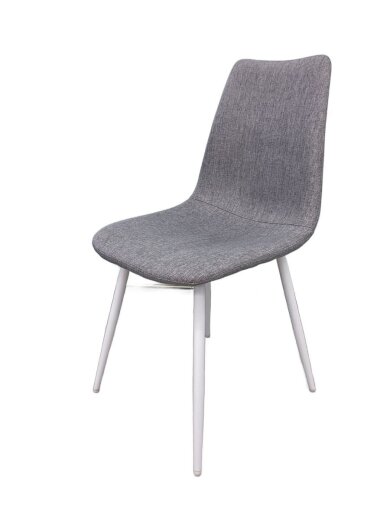 商品画像：ハイバックチェア/ファブリック/GRY 1