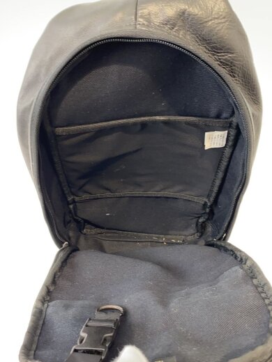 商品画像：ALOOF/SLING SHOULDER BAG/ショルダーバッグ/レザー/BLK 6