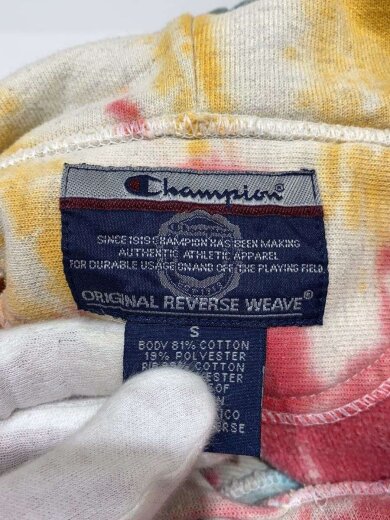 商品画像：00s/リバースウィーブ/アーチ/タイダイ/パーカー/S/コットン/マルチカラー/プリント 3