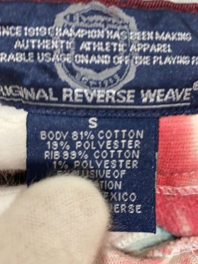 商品画像：00s/リバースウィーブ/アーチ/タイダイ/パーカー/S/コットン/マルチカラー/プリント 4