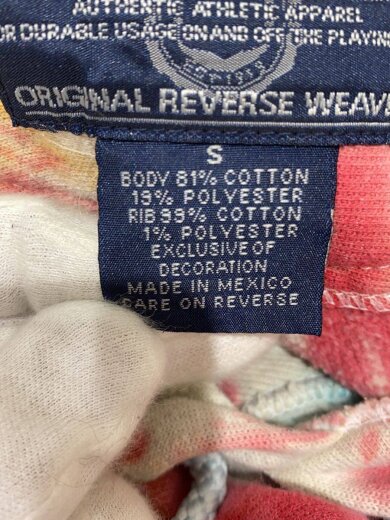 商品画像：00s/リバースウィーブ/アーチ/タイダイ/パーカー/S/コットン/マルチカラー/プリント 5