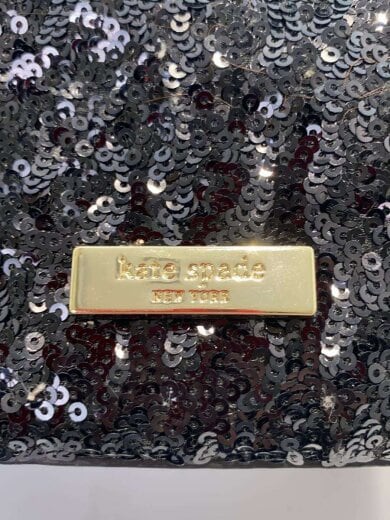 商品画像：ショルダーバッグ/スパンコール/リボン/BLK/WKRU2887 5