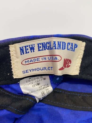 商品画像：NEW ENGLAND CAP/キャップ/FREE/コットン/BLU/総柄/メンズ 5