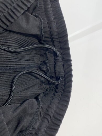 商品画像：23AW/プリーツイージーワイドパンツ/M/ポリエステル/BLK/ZU33JF076 3