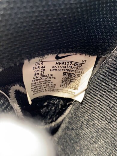 商品画像：AIR ZOOM SPIRIDON/28cm/BLK 5