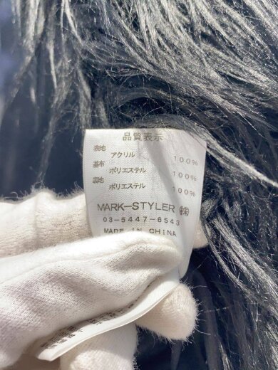 商品画像：フェイクファージャケット/3/アクリル/BLK/011130101201 4