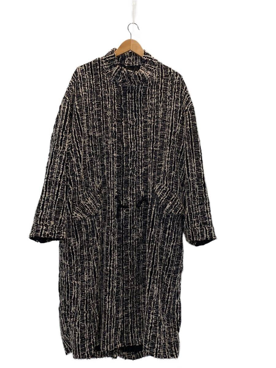 MAISON SPECIAL / 23SS/フリンジストライププライムオーバーモッズココート/1/コットン/ストライプ/11231161203