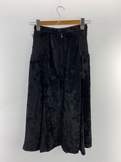 商品画像：VELVET LACE SKIRT/34/レーヨン/BLK/TP242-FG221 2
