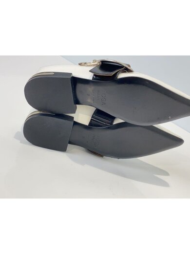 商品画像：パンプス/--/WHT/レザー 4