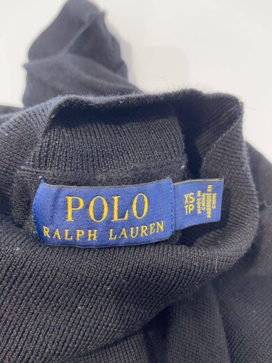 商品画像：ニット・セーター(薄手)/XS/ウール/BLK/0200011499 3