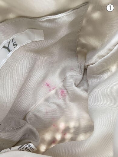 商品画像：ショルダーバッグ/コットン/WHT/無地/YN-I18-096 6