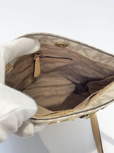 商品画像：ショルダーバッグ/PVC/WHT/総柄/35F2GHMC3B 6