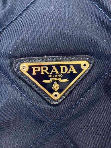 商品画像：キルティングチェーントートバッグ/ナイロン/BLK 5