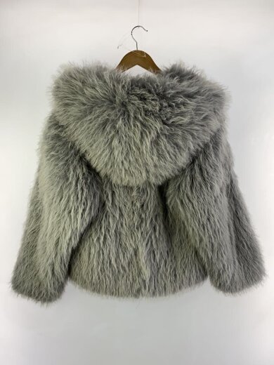 商品画像：モンスターボリュームファーコート/FREE/ポリエステル/GRY/112533018 2